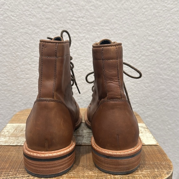 Nisolo Amalia Leather Combat Boots  Size 10 - Picture 6 of 9